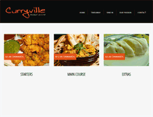 Tablet Screenshot of curryville.com.au